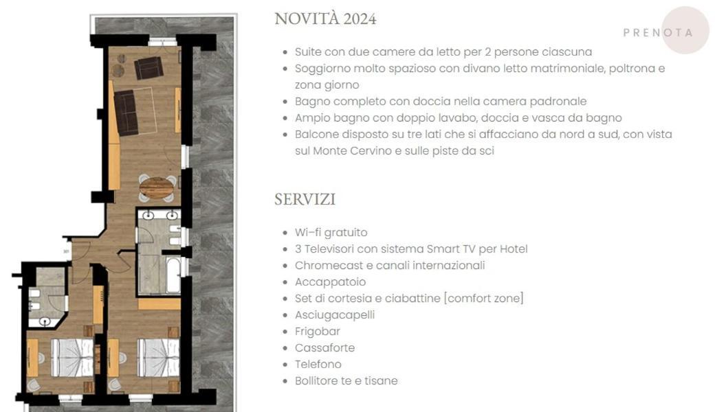 Hotel Excelsior Planet Breuil-Cervinia Exterior foto